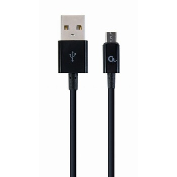 Cablu de date si incarcare Android Micro, Negru, lungime 2m, Fast Charge Cablu de date si incarcare Android Micro, Negru, lungime 2m, Fast Charge