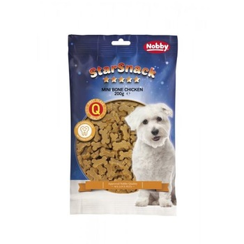 Recompense pentru caini Nobby, Mini Bone Chicken, Pui, 200g Recompense pentru caini Nobby, Mini Bone Chicken, Pui, 200g