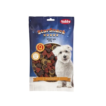 Recompense pentru caini Nobby, StarSnack Sport Mix, 200g Recompense pentru caini Nobby, StarSnack Sport Mix, 200g