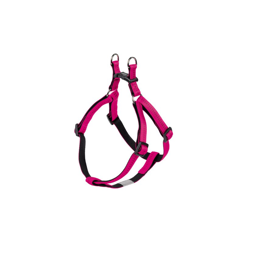 Ham pentru caini Nobby Soft Grip, Ajustabil, 40 - 56 cm / 15 mm, Roz