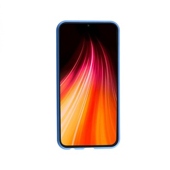 Husa magnetica 360° Xiaomi Redmi Note 8 Fashion Case, Aluminiu/Sticla, Albastru Husa magnetica 360° Xiaomi Redmi Note 8 Fashion Case, Aluminiu/Sticla, Albastru