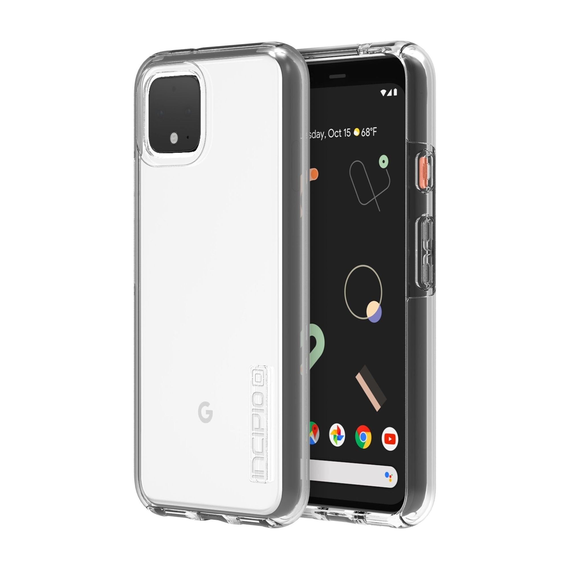 Husa Dual Layer INCIPIO DualPro pentru Google Pixel 4, transparent