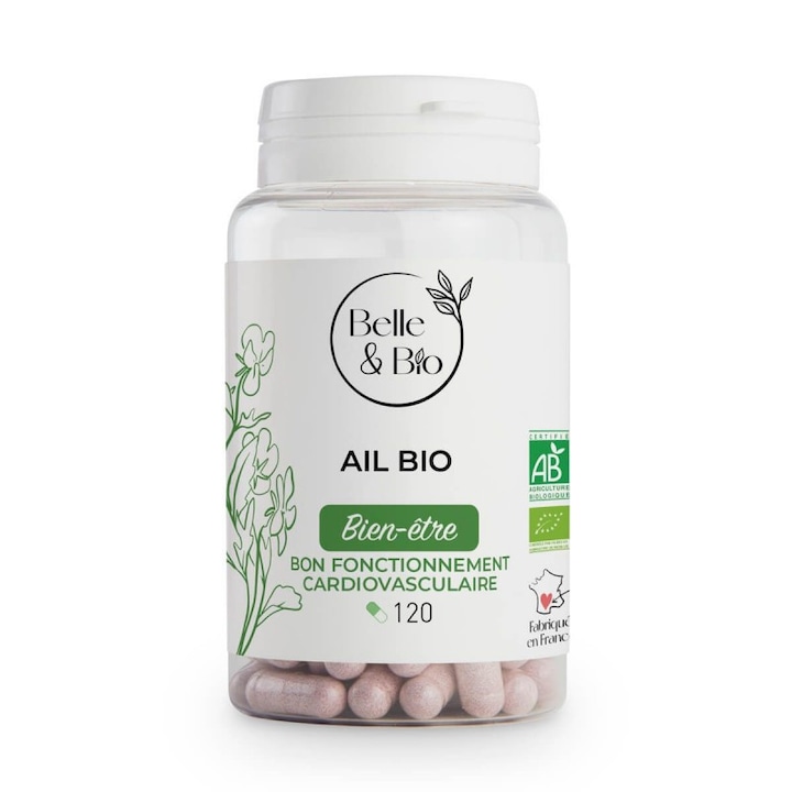Usturoi Bio 120 capsule, regleaza nivelul de colesterol rau
