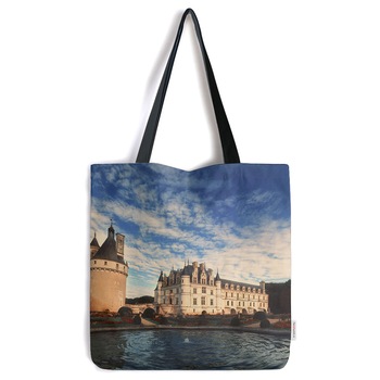 geanta tote bag castel cu fantana in curte model multicolor genti art factory 40 x 50 cm imagen 9_0_
0