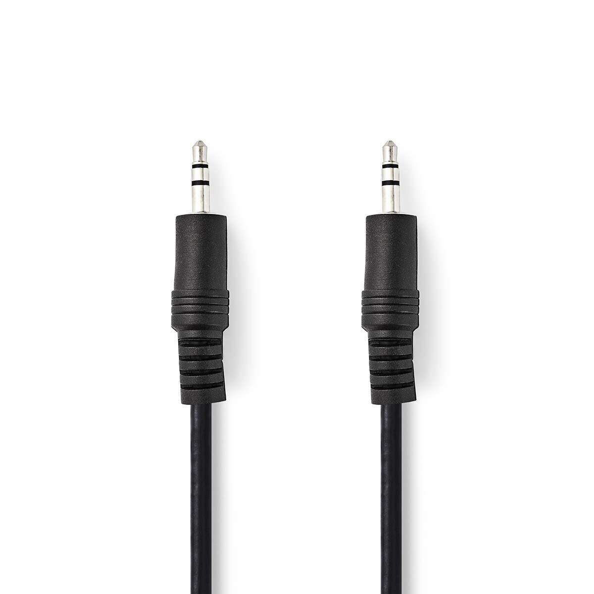 Cablu audio jack-jack tata 3.5mm 3.0m negru NEDIS