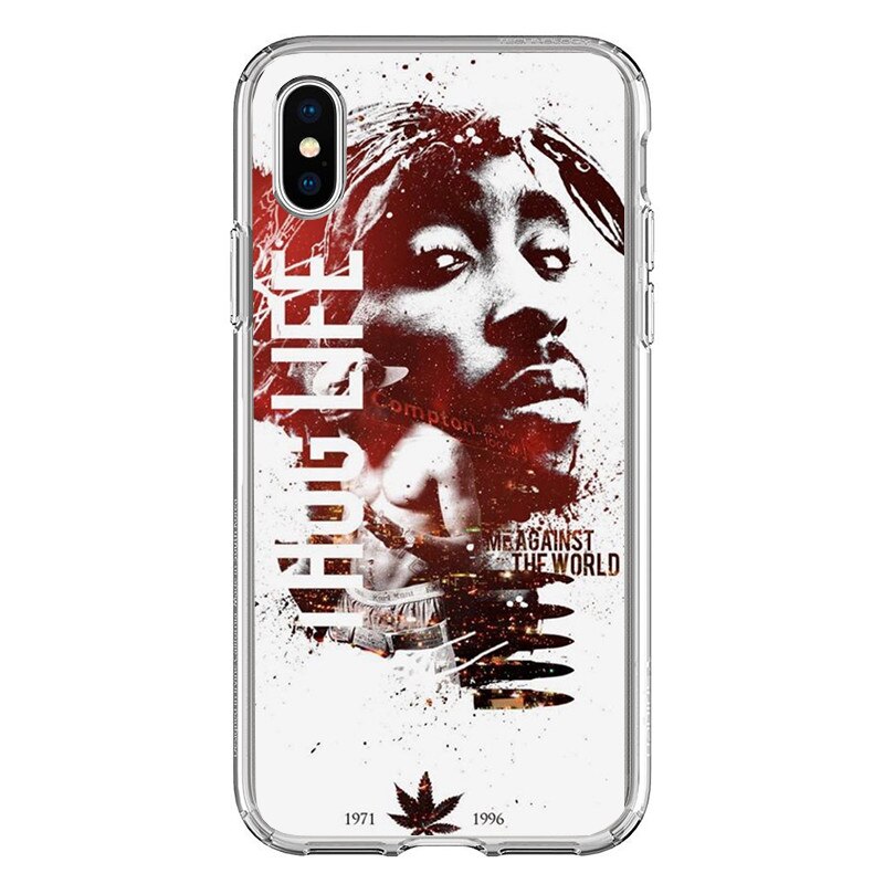 Husa silicon alb iPhone X 2PAC