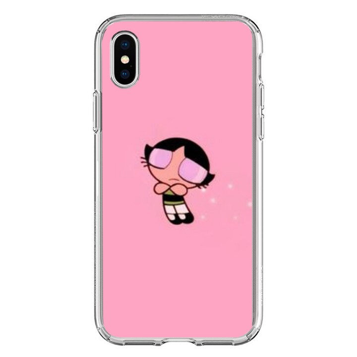 Husa silicon roz iPhone X Buttercup