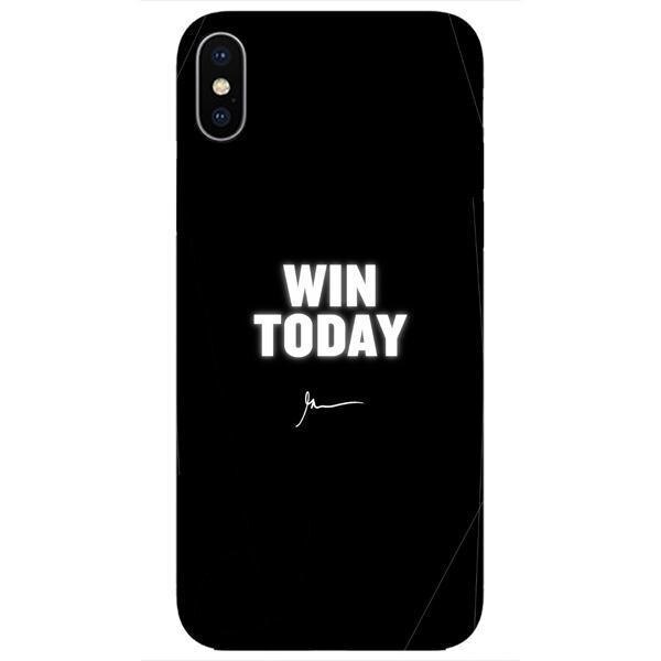 Husa silicon neagra iPhone X Win Today