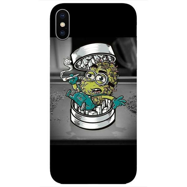 Husa silicon neagra iPhone X Grinder Alive