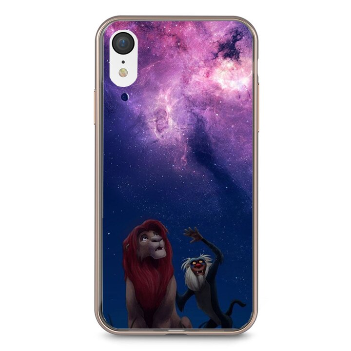 Husa silicon mov iPhone XR Lion King
