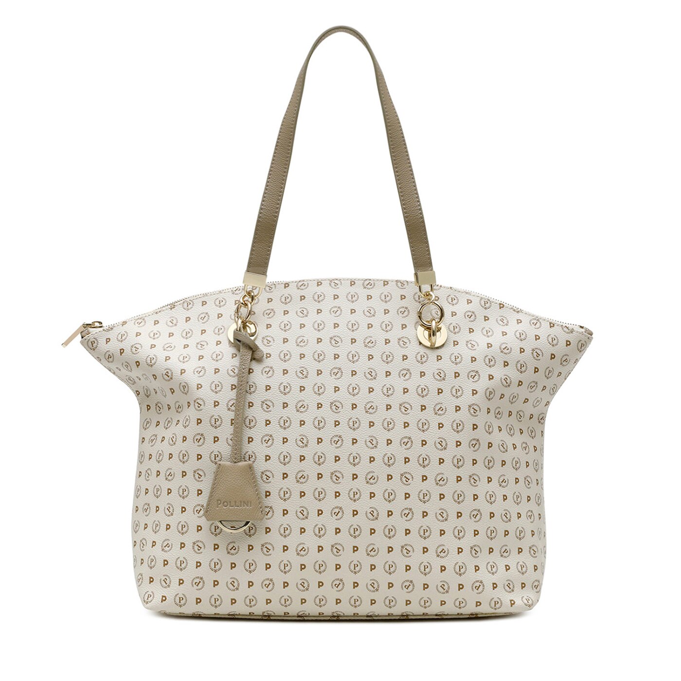 Geanta Pollini, Heritage TE8408, Bej, 30 x 34 x 13 cm