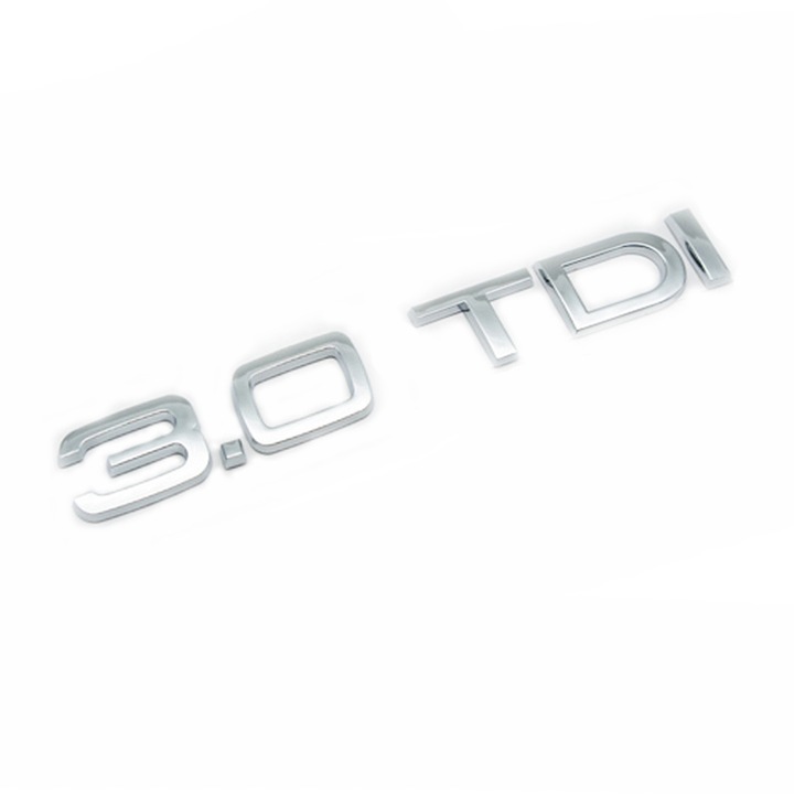 Emblema 3.0 TDI spate portbagaj Audi
