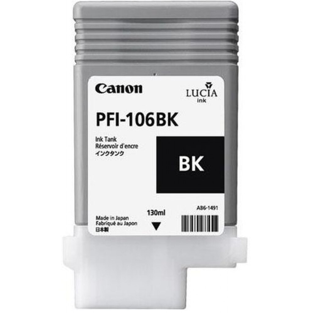 Cartus cerneala PFI-106BK negru Canon 130ml