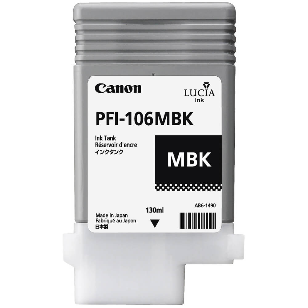 Cartus cerneala PFI-106MBK negru mat Canon 130ml