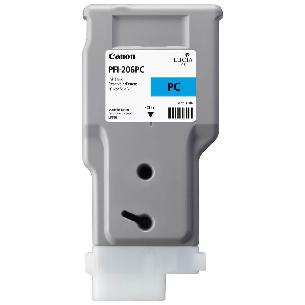 Cartus cerneala PFI-206PC cyan foto Canon 300ml