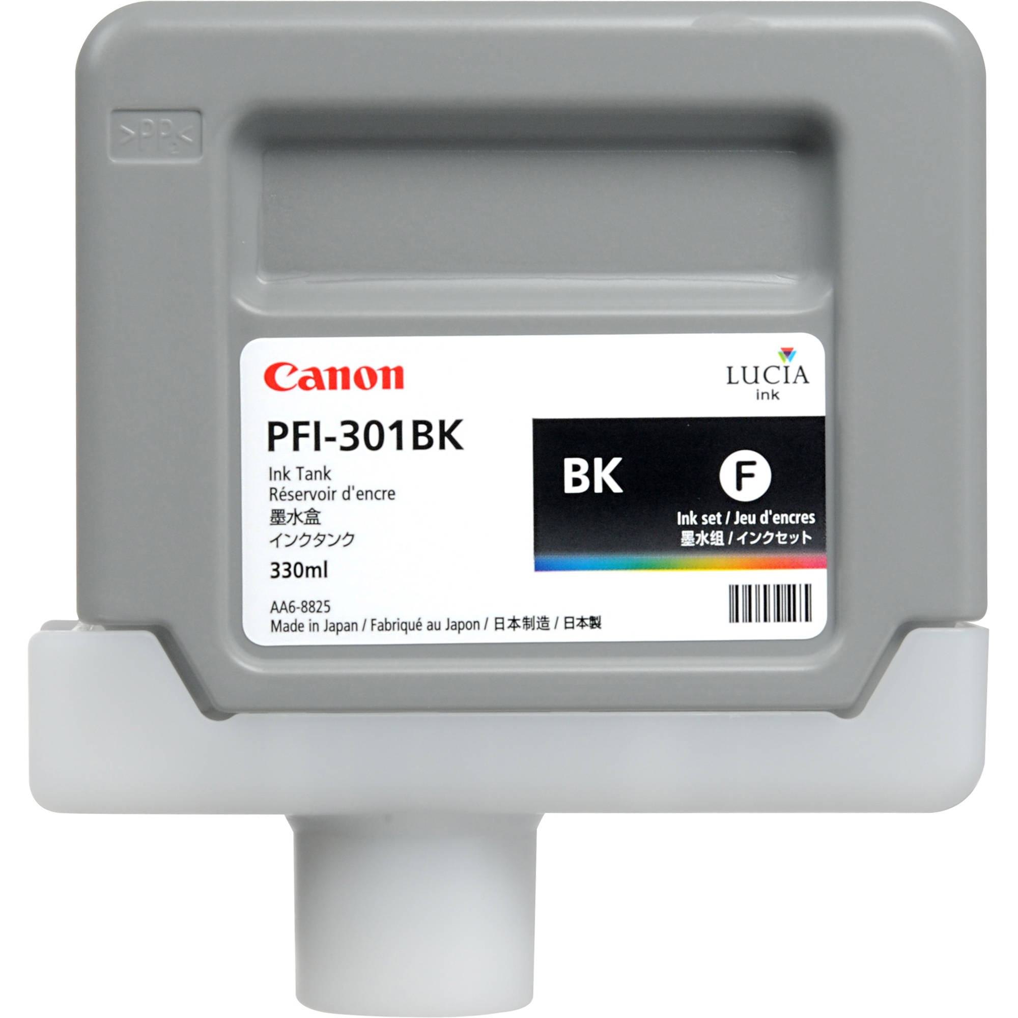Cartus cerneala PFI-301BK negru Canon 330ml