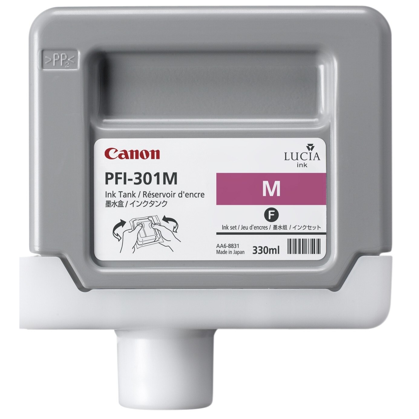 Cartus cerneala PFI-301M magenta Canon 330ml
