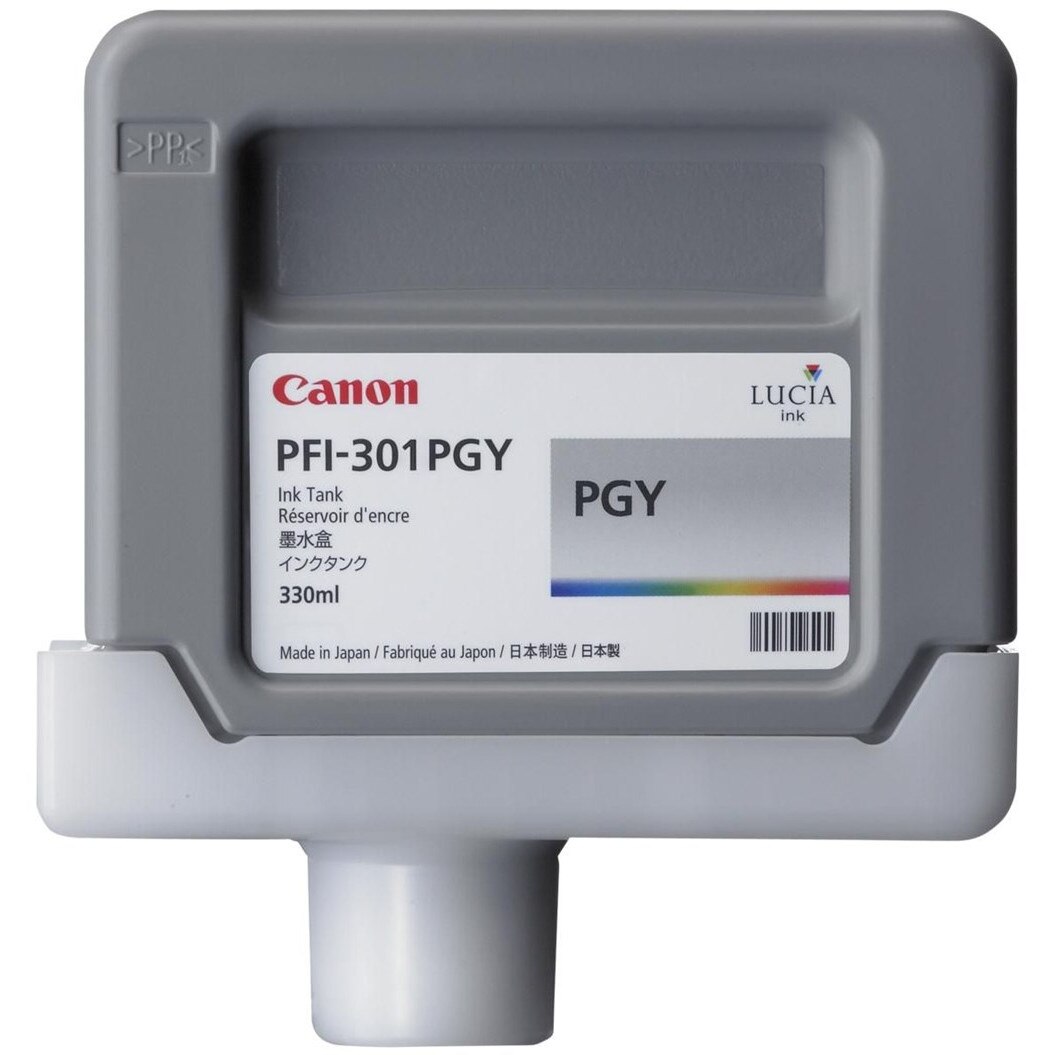 Cartus cerneala PFI-301PGY gri foto Canon 330ml