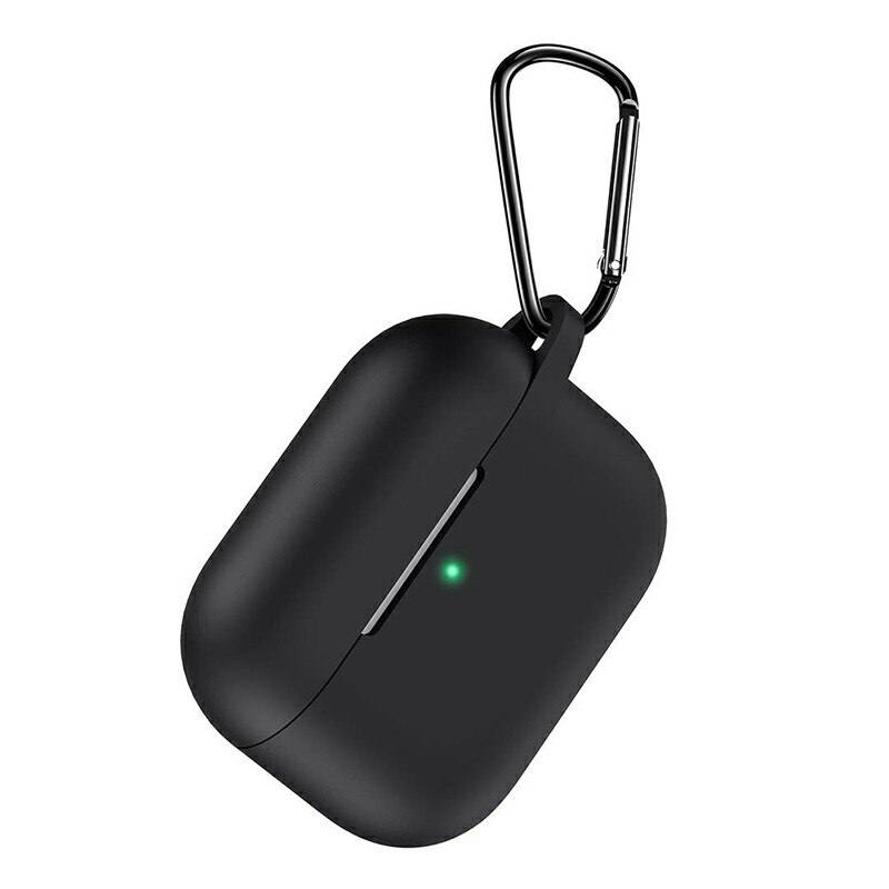 Husa suport casti pentru Apple AirPods Pro/AirPods 3, Negru, BBL1221