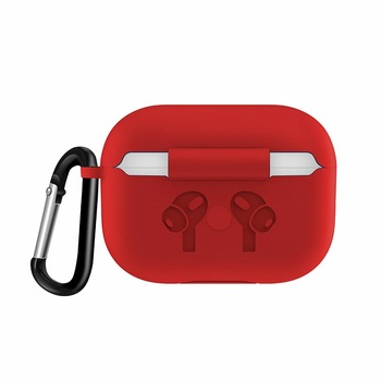 Husa suport casti pentru Apple AirPods 3/AirPods Pro, Rosu, BBL1229 Husa suport casti pentru Apple AirPods 3/AirPods Pro, Rosu, BBL1229