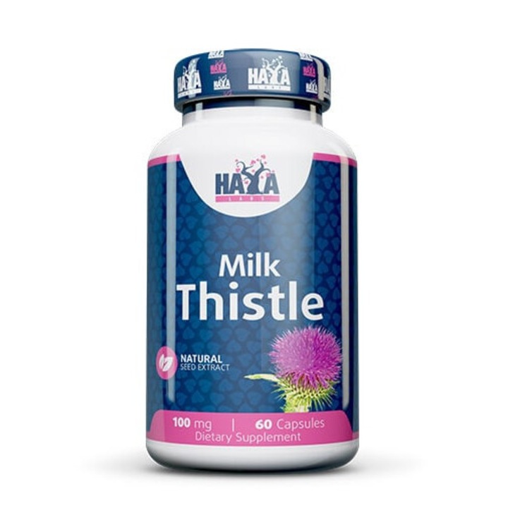 HAYA LABS - Milk Thistle 100mg. / 60 Vcaps - Májvédő