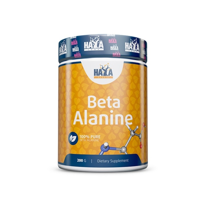 Хранителна добавка HAYA Labs Sports Beta-Alanine, 200 грама