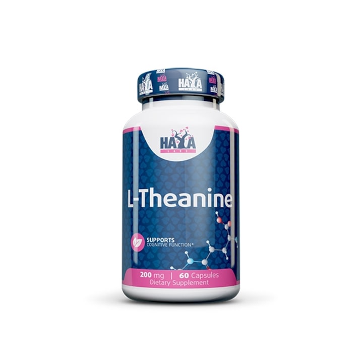 Supliment alimentar, Teanina, HAYA LABS, 60 capsule