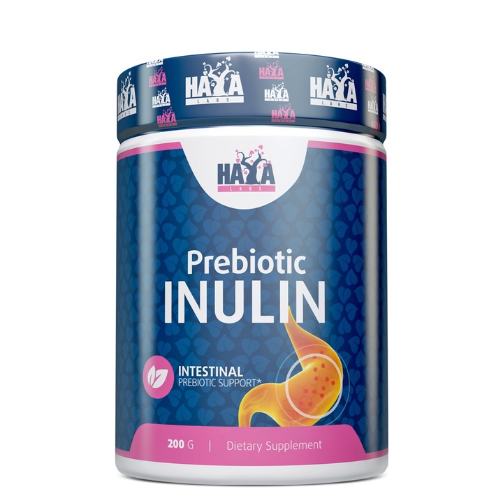 Supliment nutritiv, Prebiotic INULIN, HAYA LABS, 200G