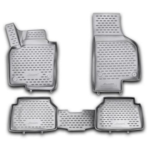 Set 4 covorase ART dedicate BMW E90 Seria 3 an 2006-2012, cauciuc 3D antiaderent stil tavita