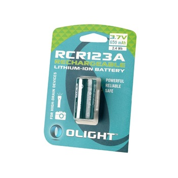 Acumulator Olight 650mAh RCR123A Acumulator Olight 650mAh RCR123A