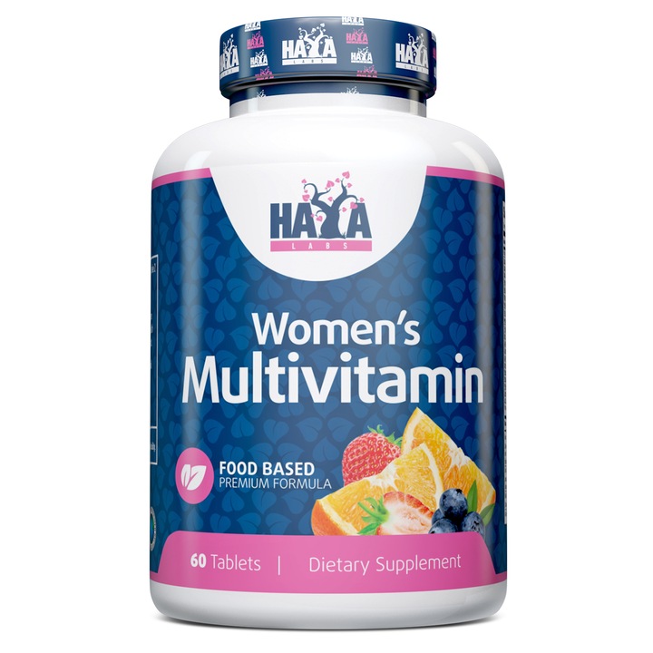 Multivitamin kiegészítő nőknek, HAYA LABS, 60 kapszula