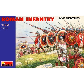 Set Figurine Soldati Miniart Roman Infantry IV-V Century 48buc 1:72 Mini 72012 Set Figurine Soldati Miniart Roman Infantry IV-V Century 48buc 1:72 Mini 72012
