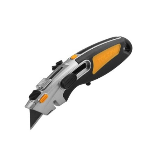 Cutter Tolsen cu Functie de dubla Utilizare , Corp din aliaj de zinc , Material lama SK2 , Functie de blocare automata , Functie retractabila automata