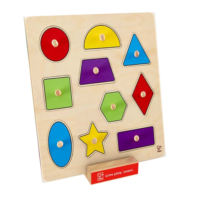 Forme geometrice colorate puzzle - HAPE