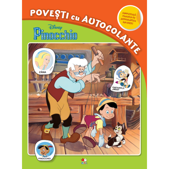 Disney. Pinochio. Povesti Cu Autocolante