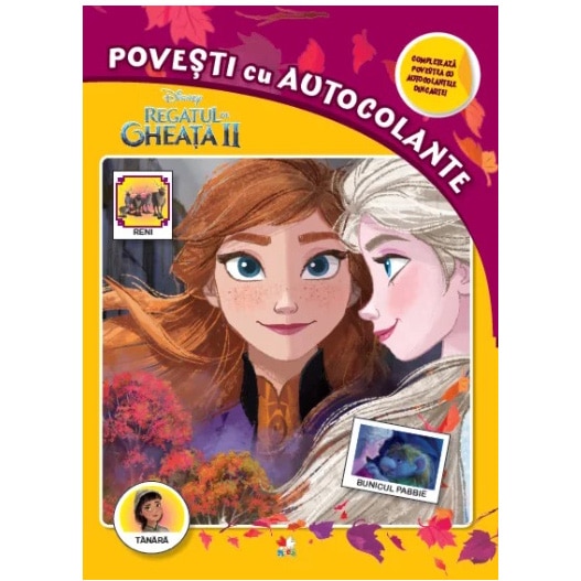 Disney. Regatul De Gheata Ii. Povesti Cu Autocolante