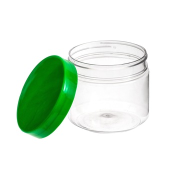 Borcan din plastic cu capac 550 ml Borcan din plastic cu capac 550 ml