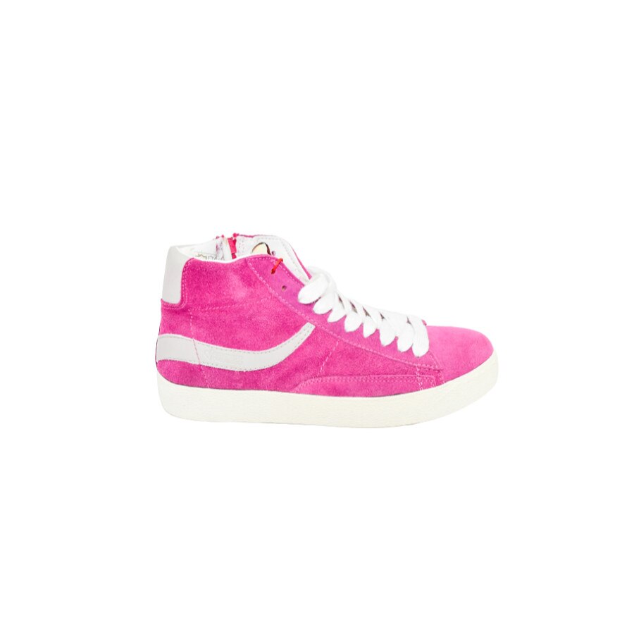 Pantofi Sweet Years Piele intoarsa Fuxia 38EU