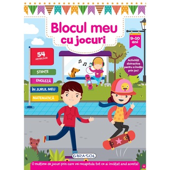 Blocul meu cu jocuri: 9-10 ani Blocul meu cu jocuri: 9-10 ani