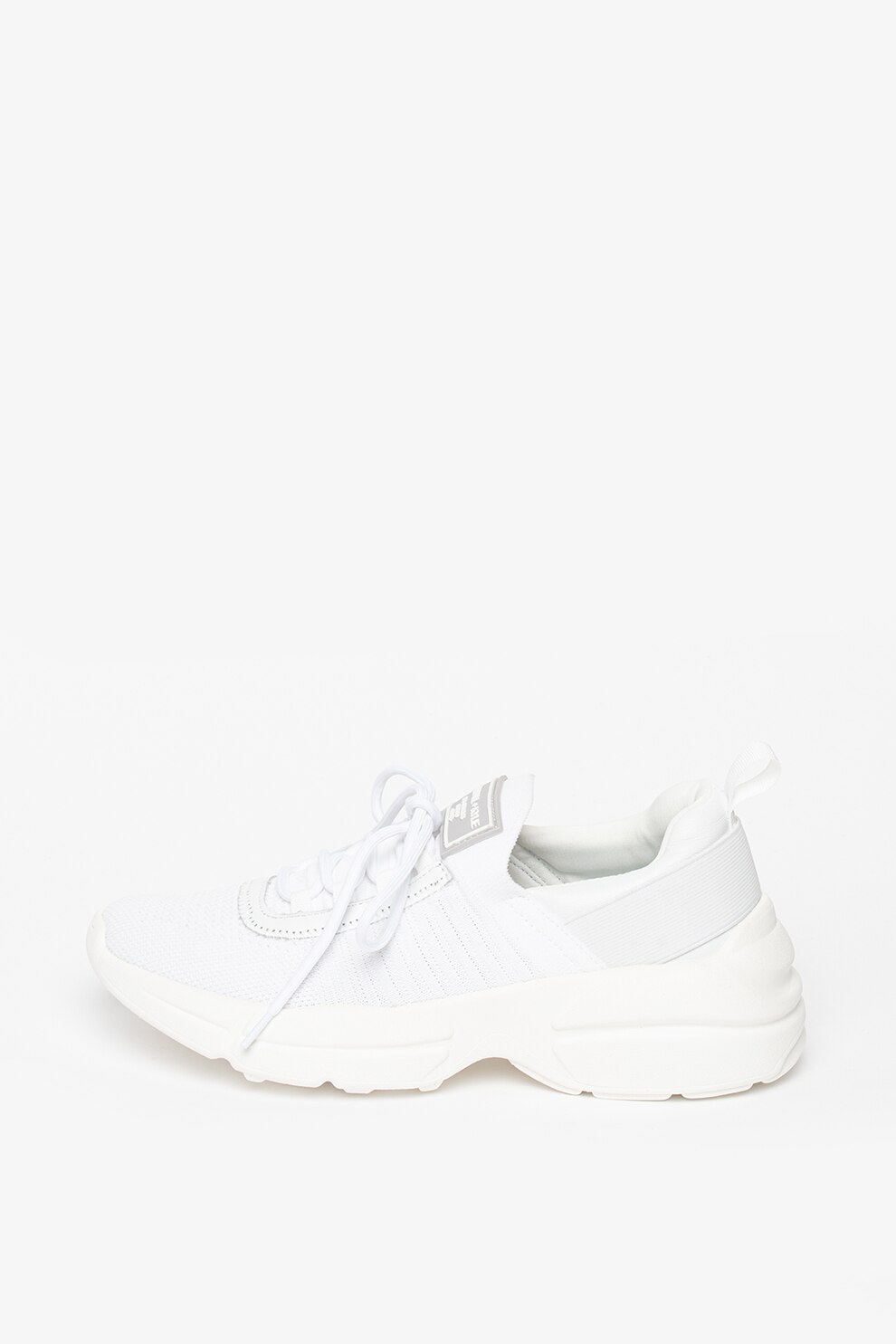 Kendall + Kylie, Pantofi sport slip-on din plasa, cu talpa wedge si insertii din piele Gleason