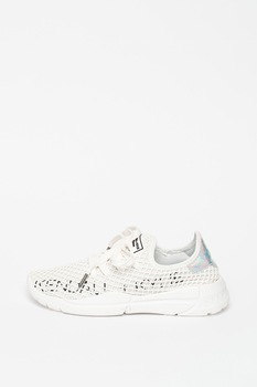 Kendall + Kylie, Pantofi sport slip-on cu strat exterior din plasa Norad, Alb, 40 Kendall + Kylie, Pantofi sport slip-on cu strat exterior din plasa Norad, Alb, 40
