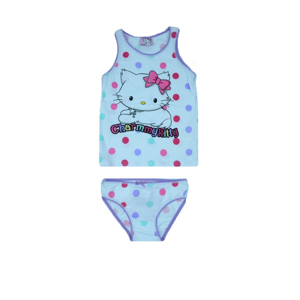 Set maiou si chilot pentru fetite E Plus M Charmmy Kitty SA CHK 52 32 057, Multicolor