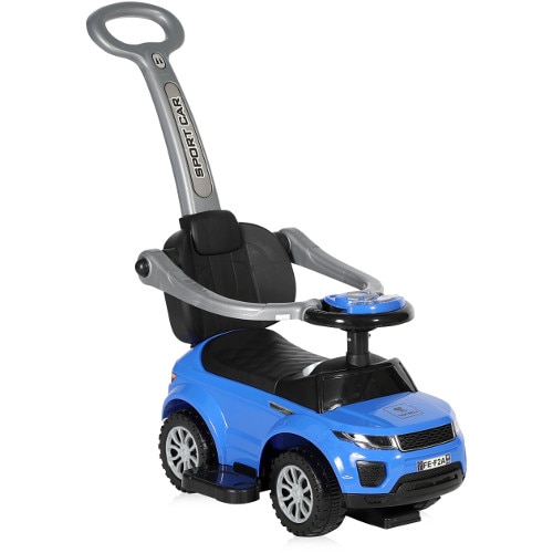 Masinuta Lorelli de Teren cu Maner Parental, Muzica, Sunete si Lumini, Blue