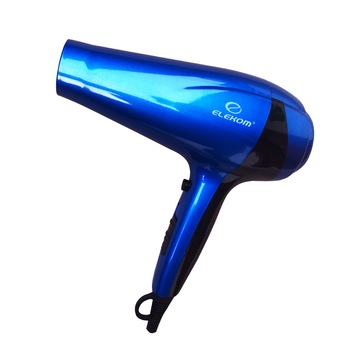 Uscator de par Elekom, 2000 W, 3 trepte de temperatura, Buton de aer rece, Albastru Uscator de par Elekom, 2000 W, 3 trepte de temperatura, Buton de aer rece, Albastru