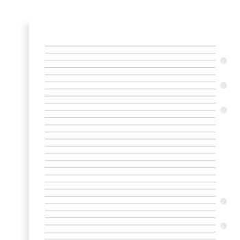 Rezerva hartie FILOFAX dictando 25 buc/set A5, compatibila agenda Clipbook si Organiser Filofax Rezerva hartie FILOFAX dictando 25 buc/set A5, compatibila agenda Clipbook si Organiser Filofax