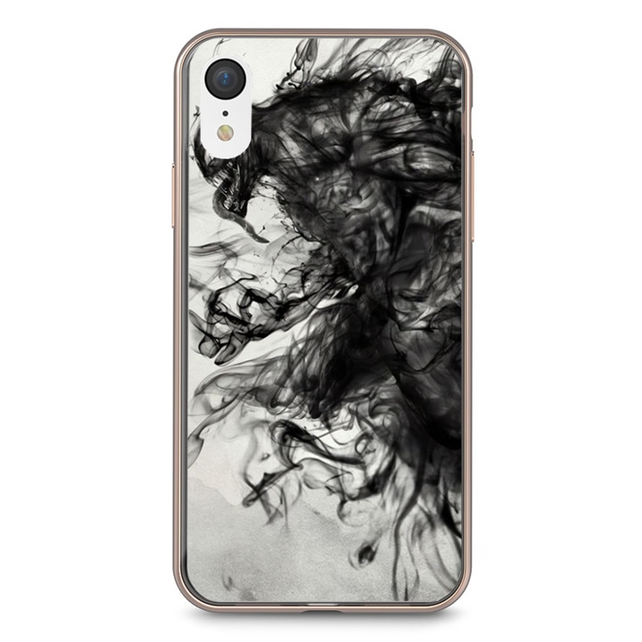 Husa silicon neagra iPhone XR Venom Spirit