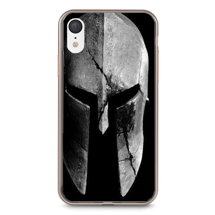 Husa silicon neagra iPhone XR Spartan