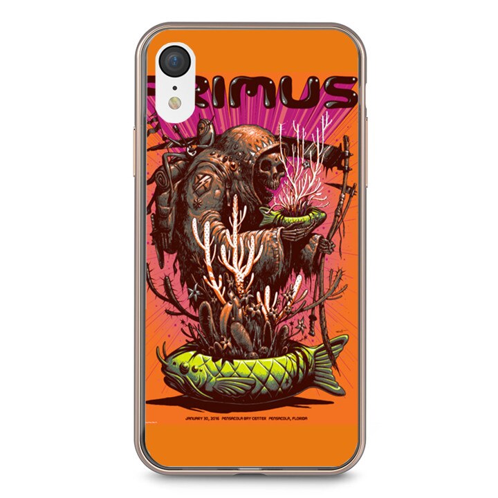 Husa silicon portocalie iPhone XR Primus