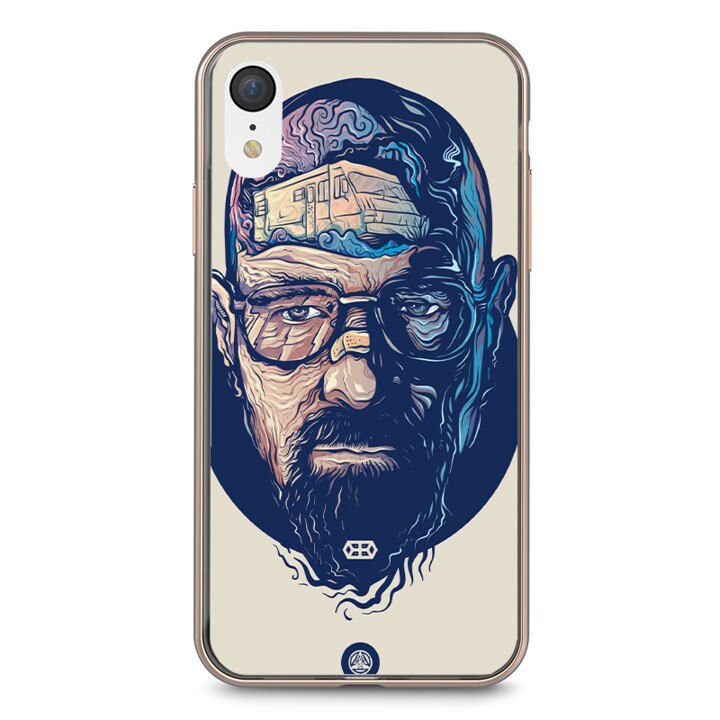 Husa silicon alba iPhone XR Prison Break