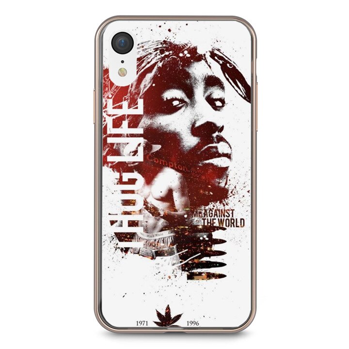 Husa silicon alb iPhone XR 2PAC